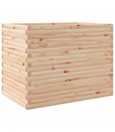 vidaXL Garden Planter 90x60x68.5 cm Solid Wood Pine