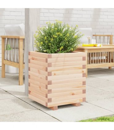 vidaXL Garden Planter 40x40x49,5 cm Solid Wood Pine