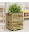 vidaXL Garden Planter 40x40x49,5 cm Impregnated Wood Pine