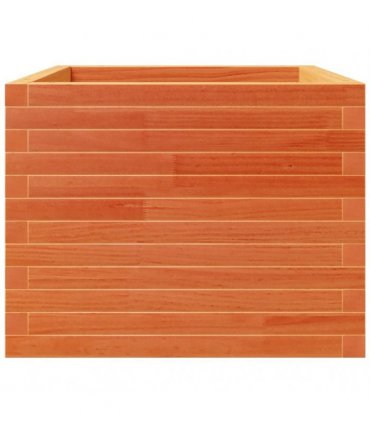 vidaXL Garden Planter Wax Brown 60x60x49,5 cm Solid Wood Pine
