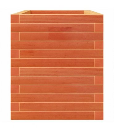 vidaXL Garden Planter Wax Brown 70x40x49,5 cm Solid Wood Pine
