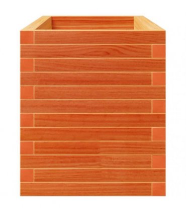 vidaXL Garden Planter Wax Brown 90x40x49,5 cm Solid Wood Pine