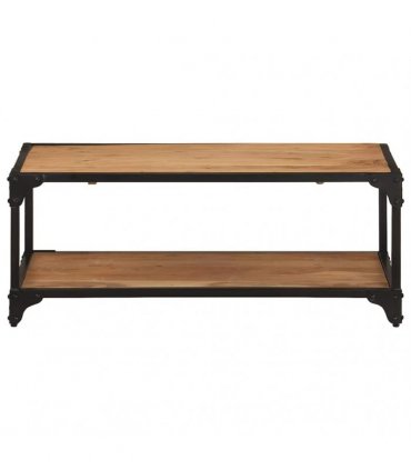 vidaXL Coffee Table 90x45x35cm Solid Acacia Wood