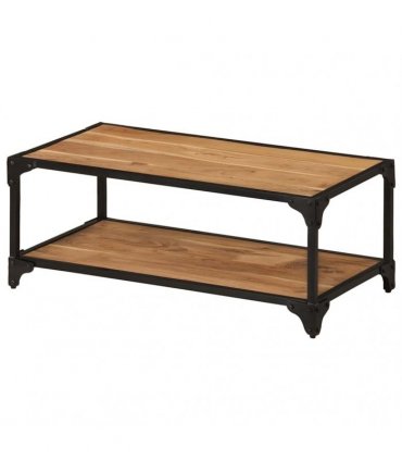 vidaXL Coffee Table 90x45x35cm Solid Acacia Wood