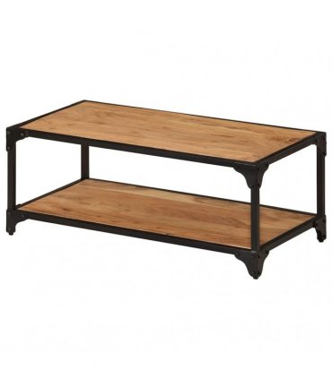 vidaXL Coffee Table 90x45x35cm Solid Acacia Wood