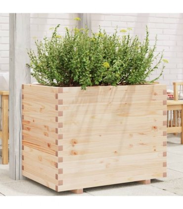 vidaXL Garden Planter 90x60x72 cm Solid Wood Pine