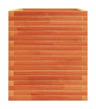 vidaXL Garden Planter Wax Brown 110x60x72 cm Solid Wood Pine