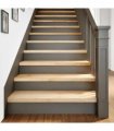 vidaXL Stair Treads 20 pcs Untreated 100x25x2 cm Solid Wood Oak