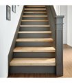 vidaXL Stair Treads 20 pcs Untreated 70x30x2 cm Solid Wood Oak