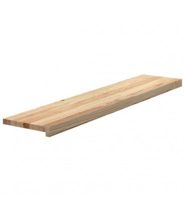 vidaXL Stair Treads 20 pcs Untreated 120x30x2 cm Solid Wood Oak
