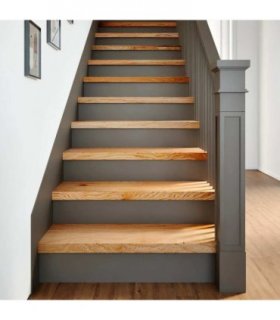 vidaXL Stair Treads 4 pcs Light Brown 80x30x2 cm Solid Wood Oak