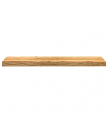 vidaXL Stair Treads 8 pcs Light Brown 100x30x2 cm Solid Wood Oak