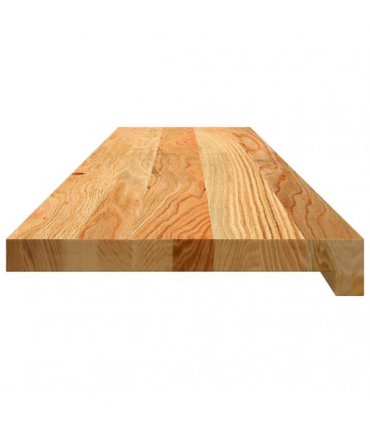 vidaXL Stair Treads 12 pcs Light Brown 110x30x2 cm Solid Wood Oak