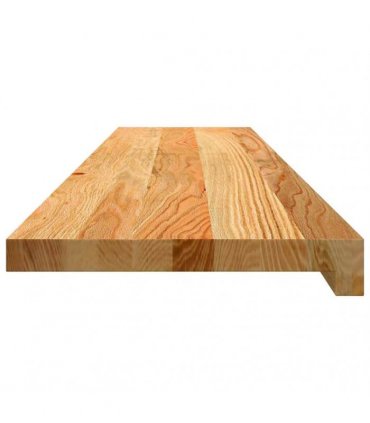 vidaXL Stair Treads 20 pcs Light Brown 110x30x2 cm Solid Wood Oak