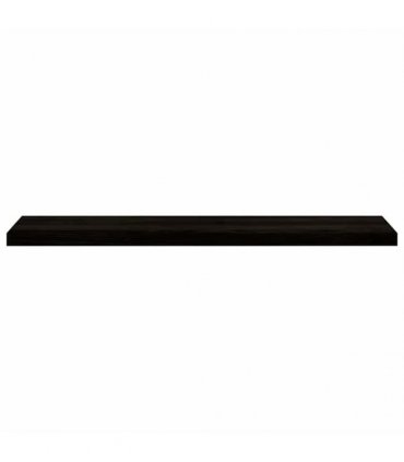 vidaXL Stair Treads 16 pcs Brown Black 120x30x2 cm Solid Wood Oak