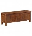 vidaXL Storage Box 110x30x40 cm Solid Mango Wood
