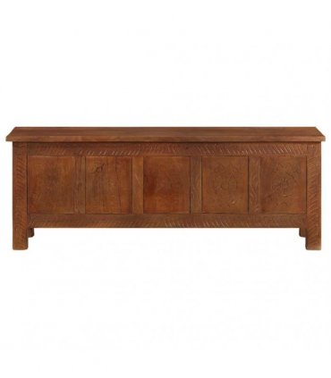 vidaXL Storage Box 110x30x40 cm Solid Mango Wood