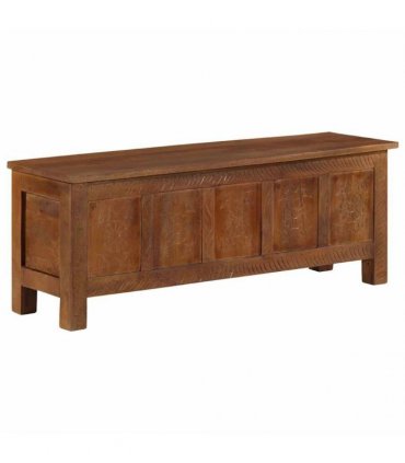 vidaXL Storage Box 110x30x40 cm Solid Mango Wood