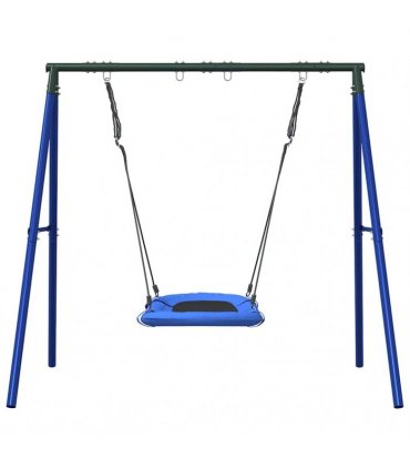 vidaXL Outdoor Swing Set with Nest Swing