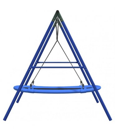 vidaXL Outdoor Swing Set with Nest Swing