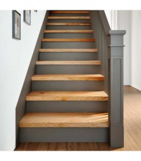 vidaXL Stair Treads 2 pcs Light Brown 70x25x2 cm Solid Wood Oak