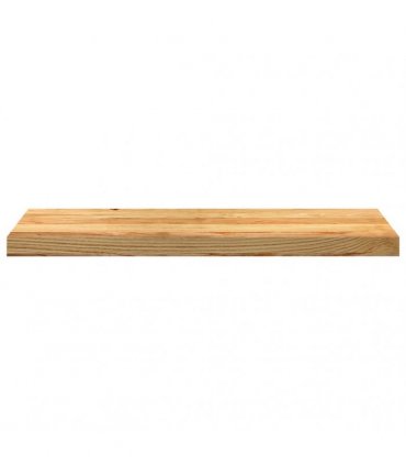 vidaXL Stair Treads 2 pcs Light Brown 80x30x2 cm Solid Wood Oak