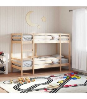 vidaXL Bunk Bed without Mattress 80x200 cm Solid Wood Pine