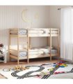 vidaXL Bunk Bed without Mattress 80x200 cm Solid Wood Pine