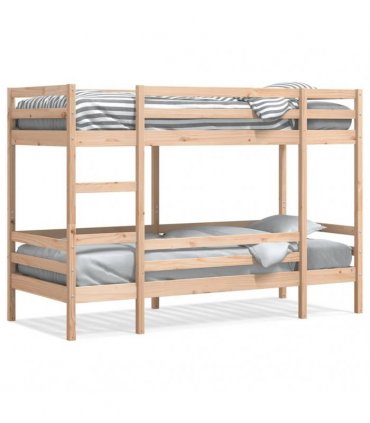 vidaXL Bunk Bed without Mattress 80x200 cm Solid Wood Pine