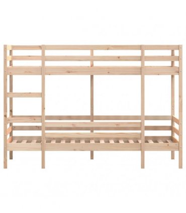 vidaXL Bunk Bed without Mattress 80x200 cm Solid Wood Pine