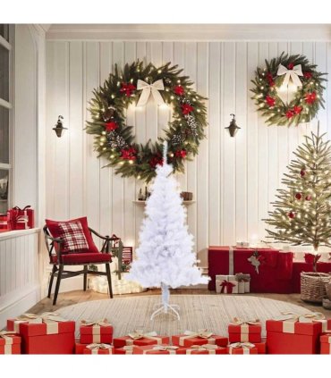 vidaXL Artificial Christmas Tree with Stand 120 cm 230 Branches