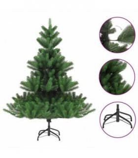 vidaXL Nordmann Fir Artificial Christmas Tree Green 150 cm