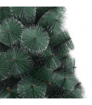 vidaXL Artificial Christmas Tree with Stand Green 210 cm PET