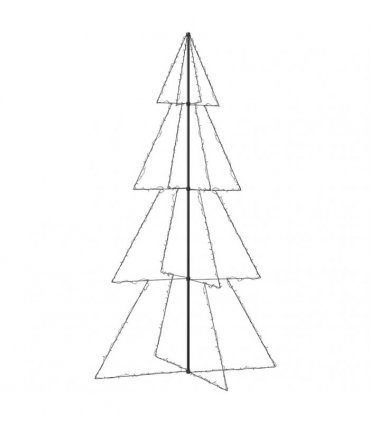 vidaXL Christmas Cone Tree 360 LEDs Indoor and Outdoor 143x250 cm
