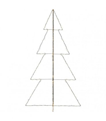 vidaXL Christmas Cone Tree 360 LEDs Indoor and Outdoor 143x250 cm