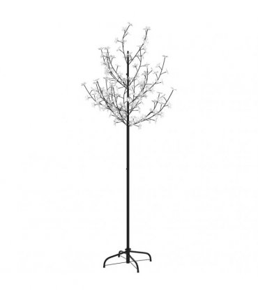 vidaXL Christmas Tree 120 LEDs Colourful Light Cherry Blossom 150 cm