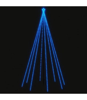 vidaXL LED Christmas Tree Indoor Outdoor 800 LEDs Blue 5 m