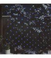 vidaXL Christmas Net Light Blue 3x2 m 204 LED Indoor Outdoor