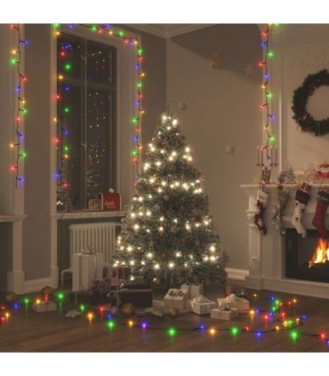 vidaXL Light String with 400 LEDs Multicolour 40m 8 Light Effects