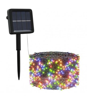 vidaXL Solar Fairy Lights 5 pcs 5x200 LED Colourful Indoor Outdoor