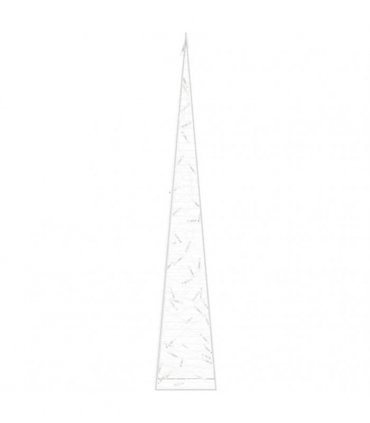 vidaXL Acrylic Decorative LED Light Cone Blue 90 cm
