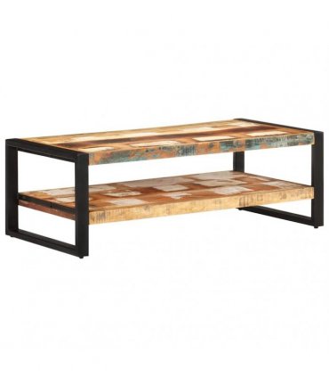 vidaXL Coffee Table 120x60x40 cm Solid Reclaimed Wood