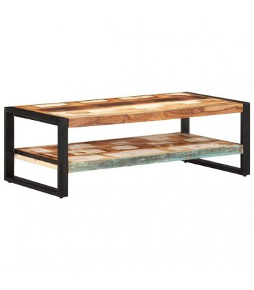 vidaXL Coffee Table 120x60x40 cm Solid Reclaimed Wood