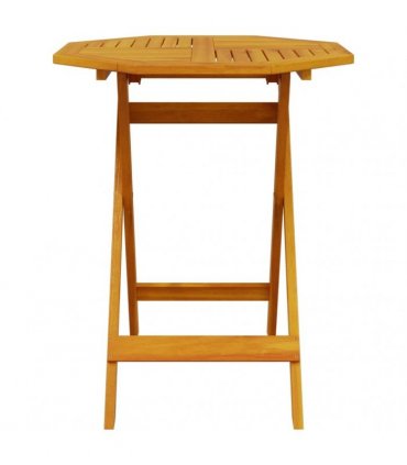 vidaXL 3 Piece Folding Bistro Set Solid Wood Acacia