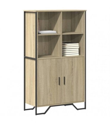 vidaXL Highboard Sonoma Oak 79,5x35,5x137,5 cm Engineered Wood