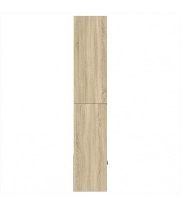 vidaXL Bookcase Sonoma Oak 70x36x189 cm Engineered Wood