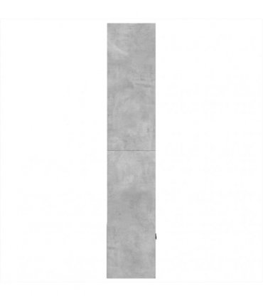 vidaXL Bookcase Concrete Grey 70x36x189 cm Engineered Wood