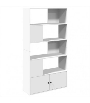 vidaXL Bookcase White 100x36x189 cm Engineered Wood