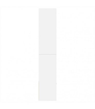 vidaXL Bookcase White 100x36x189 cm Engineered Wood