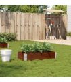vidaXL Garden Planter Brown 100x50 cm Solid Wood Pine